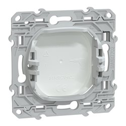 Obturateur à vis Ovalis C séries S320666 blanc mat 