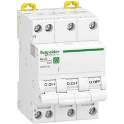 Disjoncteur Resi9 XPR9PFC720 3P+N 20 A Courbe C