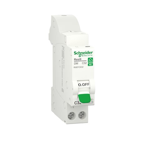 Disjoncteur Resi9 XER9EFC632 1P+N 32 A Courbe C