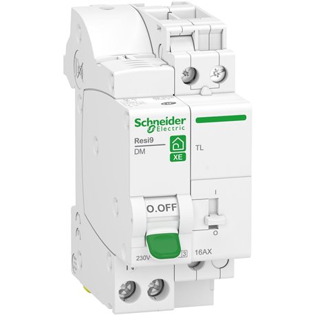 Combiné disjoncteur + télérupteur Resi9 XE R9ECL616 1P+N 16 A Courbe C