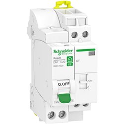Combiné disjoncteur + contacteur Resi9 XE R9ECT620 1P+N 20 A Courbe C