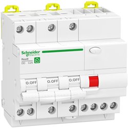 Disjoncteur différentiel Resi9 R9PDCS16 3P+N 20 A Type Asi