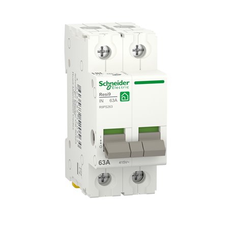 Interrupteur sectionneur Resi9 R9PS263 2P 63 A 2 NO