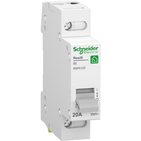 Interrupteur sectionneur Resi9 R9PS120 1P 20 A 1 NO