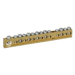 Barrette de terre 14965 14 trous 125 A