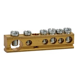 Barrette de terre 14963 6 trous 125 A