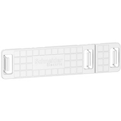 Lot de 10 brides câbles Resi9 R9H13538 pour goulotte 13 modules