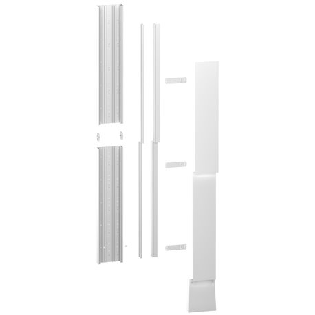 Kit goulotte Resi9 R9HKT13 13 modules 2 parties
