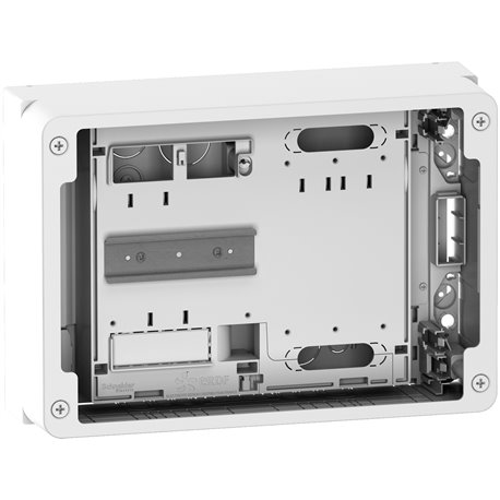 Panneau de contrôle Resi9 R9H18416 monophasé 18 modules avec habillage