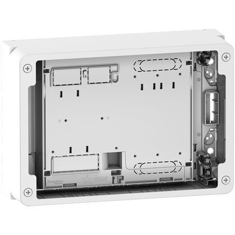 Bloc de commande Resi9 R9H18206 18 modules avec habillage