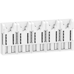 Répartiteur système embrochable Resi9 XE R9EXHS05 5 modules sans connecteur