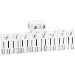 Répartiteur système embrochable Resi9 XE R9EXHC08 8 modules avec connecteur