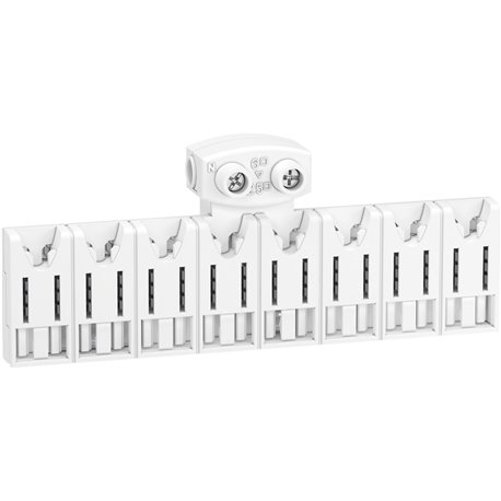 Répartiteur système embrochable Resi9 XE R9EXHC08 8 modules avec connecteur Répartiteur système embrochable Resi9 XE R9EXHC08 8 modules avec connecteur