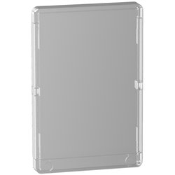 Porte Resi9 R9H13426 pour coffret électrique 2 rangées de 13 modules transparente