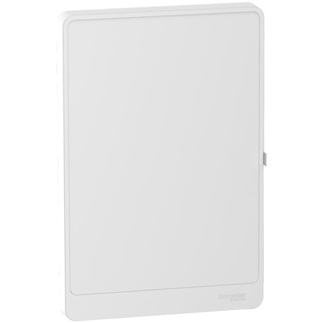 Porte Resi9 R9H13423 pour coffret électrique 3 rangées de 13 modules blanc Porte Resi9 R9H13423 pour coffret électrique 3 rangées de 13 modules blanc
