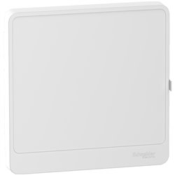 Porte Resi9 R9H13421 pour coffret électrique 1 rangée de 13 modules blanc
