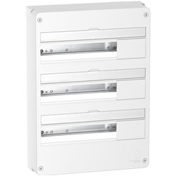 Coffret électrique Rési9 R9H18403 3 rangées de 18 modules 90 A