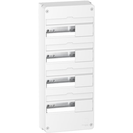 Coffret électrique Rési9 R9H13404 4 rangées de 13 modules 90 A