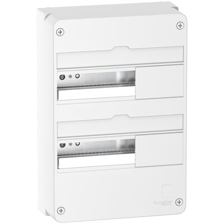 Coffret électrique Rési9 R9H13402 2 rangées de 13 modules 90 A