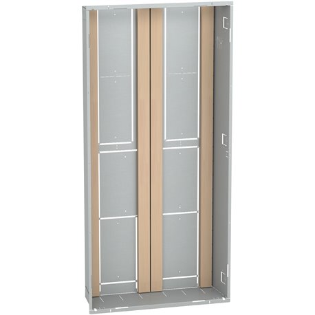 Bac d'encastrement Resi9 R9H13296 pour coffret électrique 2x13 modules 1110 mm