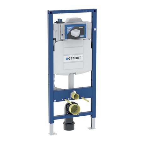 Bâti-support Duofix WC 120 cm avec réservoir à encastrer 2 alimentations d'eau HS50