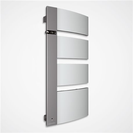 Sèche serviette électrique Sensium 750+1000 Watts, Mât à gauche Blanc Sèche serviette électrique Sensium 750+1000 Watts, Mât à gauche Blanc