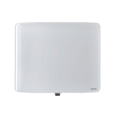 Radiateur à inertie Verali, 1000 Watts Horizontal Blanc Brillant