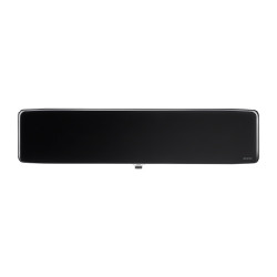 Radiateur à inertie Verali, 1500 Watts Plinthe Noir Brillant
