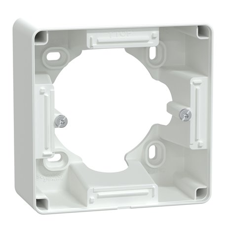 Boîte support 36 mm pour montage en saillie Ovalis S320762 Blanc 
