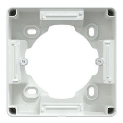 Boîte support 36 mm pour montage en saillie Ovalis S320762 Blanc 