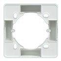 Boîte support 36 mm pour montage en saillie Ovalis S320762 Blanc 