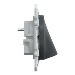 Sortie de câble 16A Ø6...12mm Ovalis S340662 Anthracite 
