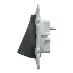 Sortie de câble 16A Ø6...12mm Ovalis S340662 Anthracite 