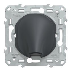 Sortie de câble 16A Ø6...12mm Ovalis S340662 Anthracite 