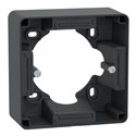 Boîte support 36 mm pour montage en saillie S340762 Anthracite 1 poste