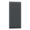 Boîte support 36 mm pour montage en saillie S340762 Anthracite 1 poste