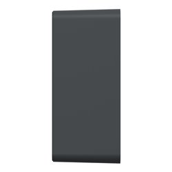 Boîte support 36 mm pour montage en saillie S340762 Anthracite 1 poste