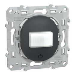 Détecteur de présence et de mouvement Ovalis S340523 Anthracite 