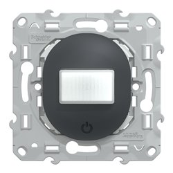 Détecteur de présence et de mouvement Ovalis S340523 Anthracite 