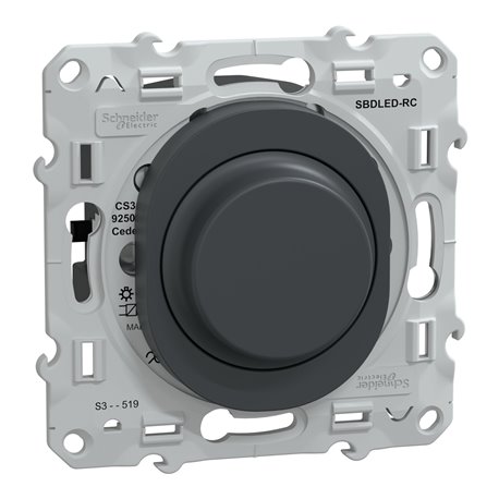 Variateur de lumière universel Ovalis S340519 Anthracite 