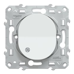 Va-et-vient 3x2 bornes auto Ovalis S300204 Blanc antibactérien 