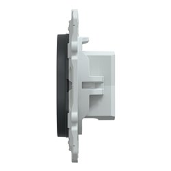 Prise TV simple Ovalis S340405 Anthracite 