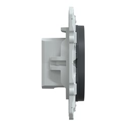 Prise TV simple Ovalis S340405 Anthracite 