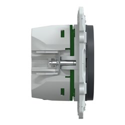 Chargeur USB type A 7,5W + type C 45W Ovalis S340403 Anthracite 