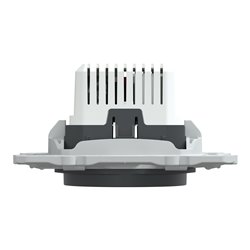Double chargeur USB A+C 12W 5V 2,4 A max Ovalis S340401 Anthracite 