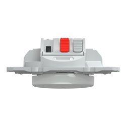 Poussoir à fermeture 3x2 bornes auto Ovalis S320276 Blanc 