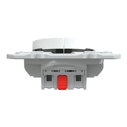 Combiné va et vient + poussoir 3x2 bornes auto Ovalis S320285 Blanc 
