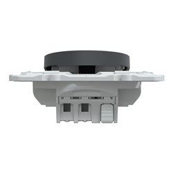 Interrupteur va et vient 10AX témoin ou lumineux Led bleu Ovalis S340263 Anthracite 