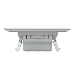 Prise de courant affleurante 2P+T Ovalis S321052 Blanc 