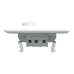 Poussoir à fermeture avec porte-étiquette 3x2 bornes auto Ovalis S321266 Blanc 